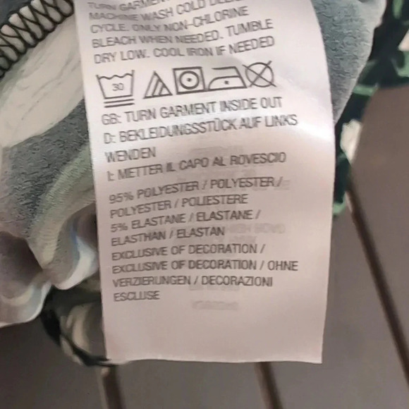 Jason Wu women's lace front v-neck floral knit top - Picture 6 of 8